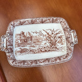 W.H. Grindley & Co. "Daffodil" Sandwich Plate