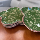 Temp-tations by Tara "Floral Lace" Ceramic Plates (Set of 4)