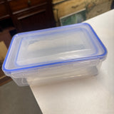 2 pc Plastic Storage Pieces