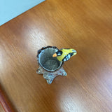 American Goldfinch Ceramic Toothpick Holder
