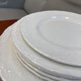 Johnson Bros "Richmond White" Ceramic Plate Set (7 pcs)