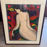 Nude w Cat by Linda Le Kinff