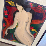 Nude w Cat by Linda Le Kinff