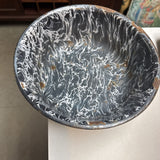 Medium Black Graniteware Bowl