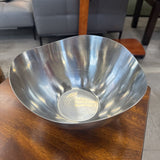 Scalloped Stainless Steel Bowl