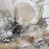 Taupe Spring Canvas Art