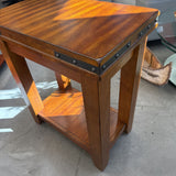 Steelside Darcie Solid Wood End Table