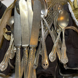 Lovely Lady Holmes&Edwards 6 Piece Set Flatware w/Extras