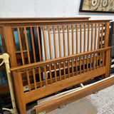 Queen Mission-Style Bedframe