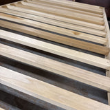 Twin Unfinished Wood Bed Frame