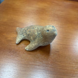 Small Hand Carved Seal Figurine