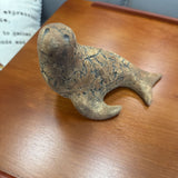 Hand Carved Textured Seal Figurine