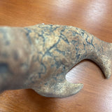 Hand Carved Textured Seal Figurine