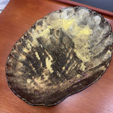 Artisan Distressed Metallic Platter
