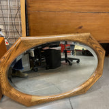 Oak Framed Mirror
