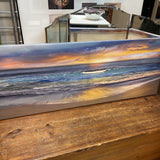 Canvas Beach Print