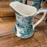 Vintage Alfred Meakin "Tintern" Transferware Pitcher