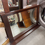 Crate and Barrel Mirror w/ Shelf