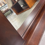 Crate and Barrel Mirror w/ Shelf