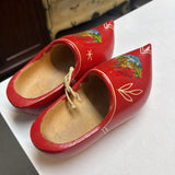 Vintage Dutch Wooden Clogs (Pair)