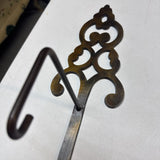 Metal Candle Sconce w/Hook