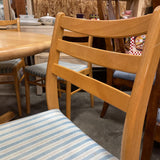 Vintage Maple Dining Chairs (Set of 4)