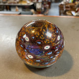 Signed Art Glass Paperweight