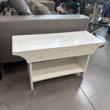 White Wood Bench