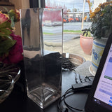 Square Glass Vase