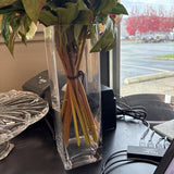 Square Glass Vase