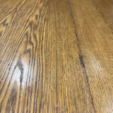 Oak Dining Table w 2-8" and 3-10" Leaves