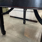 Chinese Ming-Style Black Laquered Square Table