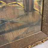 Vintage Ornate Framed Still-Life Pastel